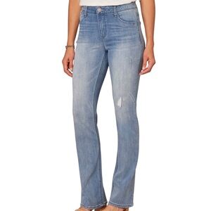 Democracy Absolution Itty Bitty Bootcut Jeans Tall 34 Inseam 10 NWT